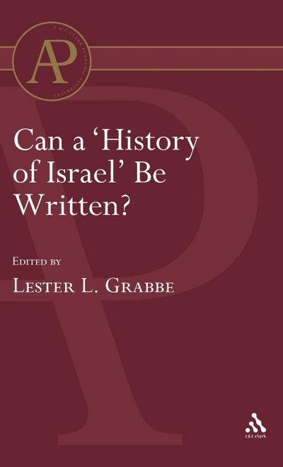 Can a ’History of Israel’ Be Written?