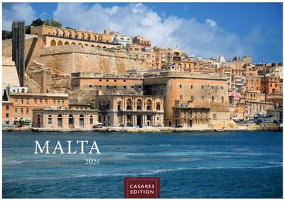 Malta Kalender 2026 - Wandkalender | Fotokalender Südeuropa 35x50cm - Hochwertiger . mit atemberaubenden Fotos von Malta - ideal für Liebhaber der Insel und Reiseliebhaber.