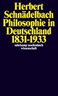 Philosophie in Deutschland 1831 - 1933