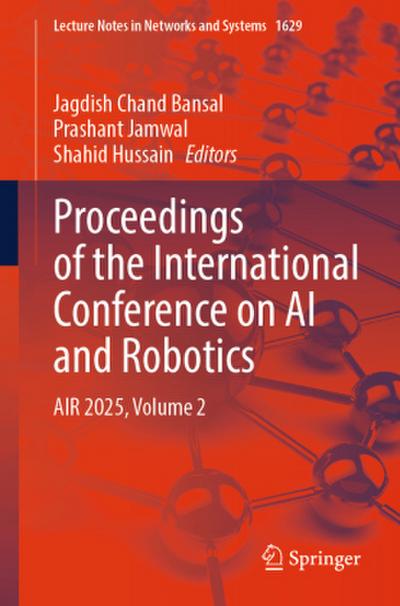 Proceedings of the International Conference on AI and Robotics