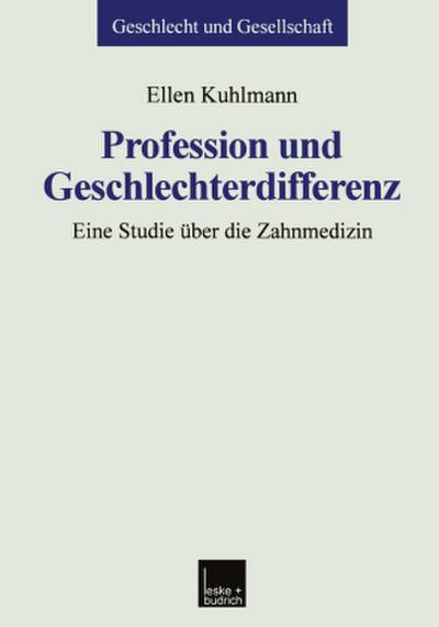 Profession und Geschlechterdifferenz