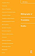 Bibliography of Translation Studies: 2001