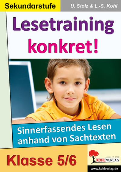 Lesetraining konkret! 5./6. Schuljahr