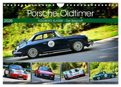 Porsche Oldtimer - EGGBERG KLASSIK - Der Berg ruft (Wandkalender 2026 DIN A4 quer), CALVENDO Monatskalender