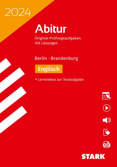 STARK Abiturprüfung Berlin/Brandenburg 2024 - Englisch, m. 1 Buch, m. 1 Beilage