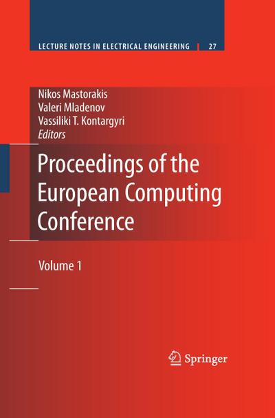 Proceedings of the European Computing Conference