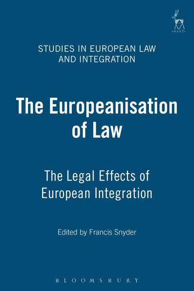 The Europeanisation of Law