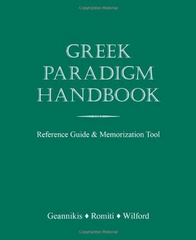 Geannikis, E: Greek Paradigm Handbook