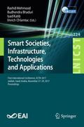 Smart Societies, Infrastructure, Technologies and Applications