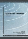 23rd Concrete Days 2016