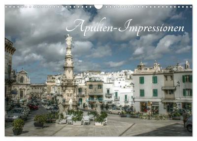 Apulien - Impressionen (Wandkalender 2026 DIN A3 quer), CALVENDO Monatskalender