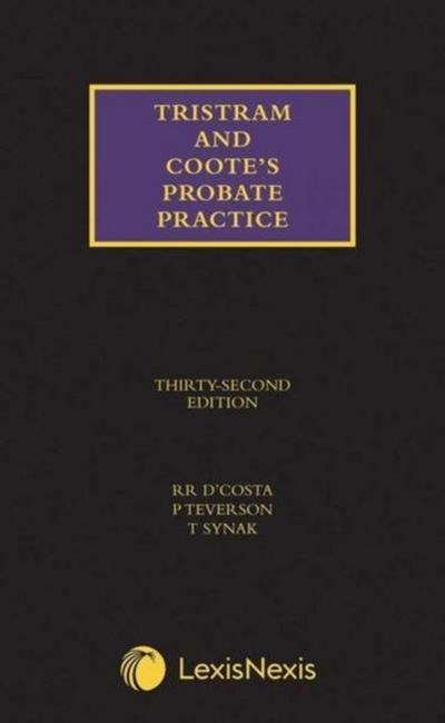 Tristram and Coote’s Probate Practice