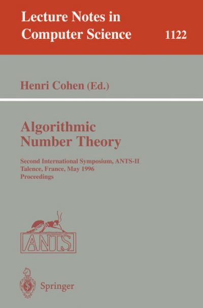 Algorithmic Number Theory
