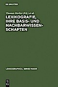Lexikografie, ihre Basis- und Nachbarwissenschaften