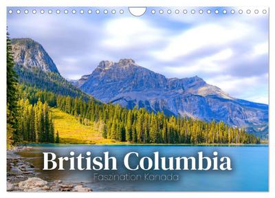 British Columbia - Faszination Kanada (Wandkalender 2026 DIN A4 quer), CALVENDO Monatskalender