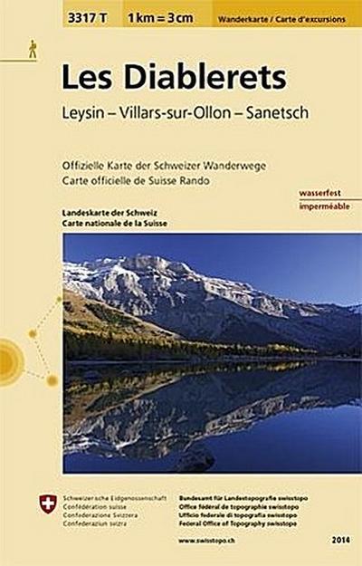 3317T Les Diablerets Carte d’excursions