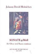Sonate g-Mollfür Oboe und Bc
