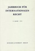Jahrbuch für Internationales Recht.