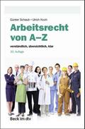 Arbeitsrecht von A-Z