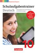 Deutschbuch - Sprach- und Lesebuch - Realschule Bayern 2011 - 10. Jahrgangsstufe: Schulaufgabentrainer mit Lösungen