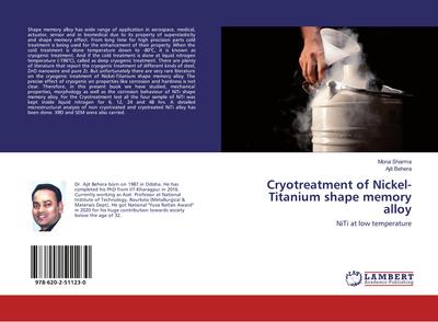 Cryotreatment of Nickel-Titanium shape memory alloy