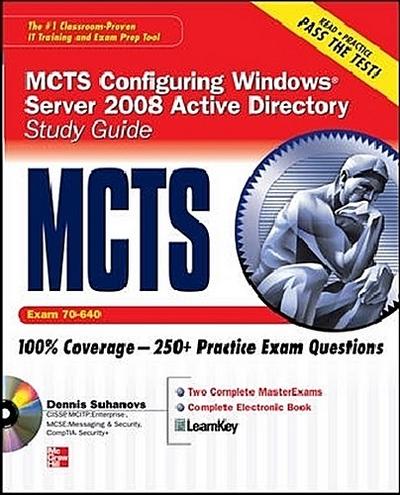 MCTS - Windows Server 2008 Active Directory Services Study Guide, Exam 70-640, w. CD
