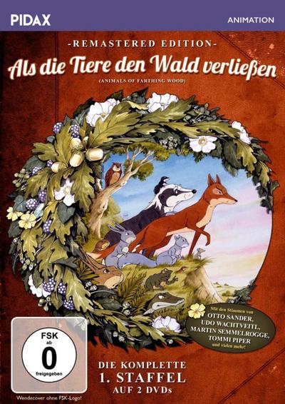 Als die Tiere den Wald verließen. Staffel.1, 2 DVDs (Remastered Edition)