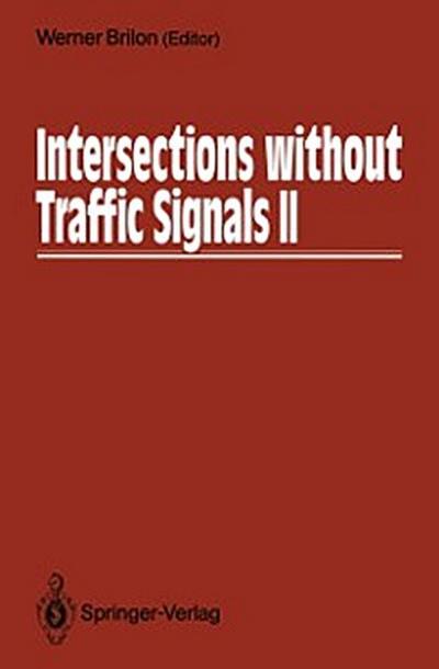 Intersections without Traffic Signals II