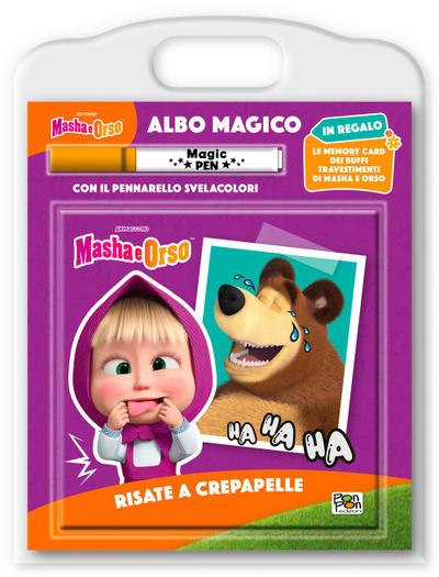 Risate a crepapelle. Masha e Orso. Albo magico