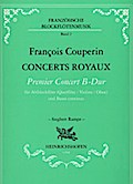 Premier Concert B-Dur für Altblockflöte (Flöte, Violine, Oboe) und Bc