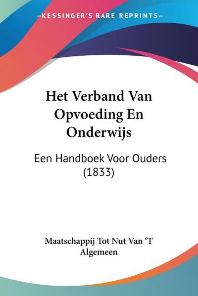 Het Verband Van Opvoeding En Onderwijs