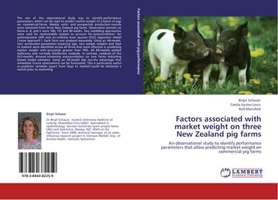 Factors associated with market weight on three New Zealand pig farms