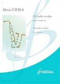 15 études en duo (+Online Audio)pour 2 saxophones
