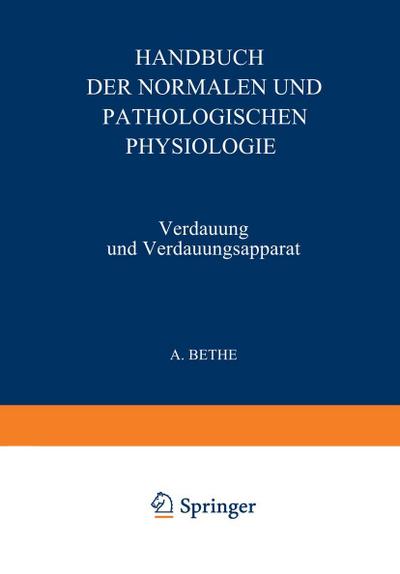 Verdauung und Verdauungsapparat