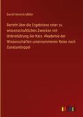 Bericht über die Ergebnisse einer zu wissenschaftl
