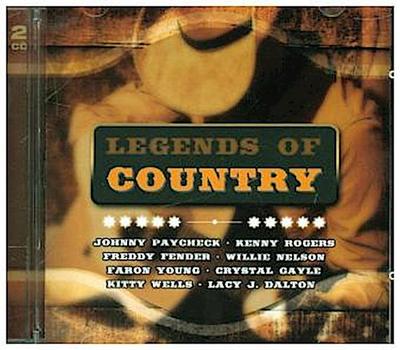 Legends of Country, 2 Audio-CDs