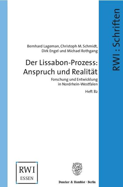 Der Lissabon-Prozess: Anspruch und Realität.
