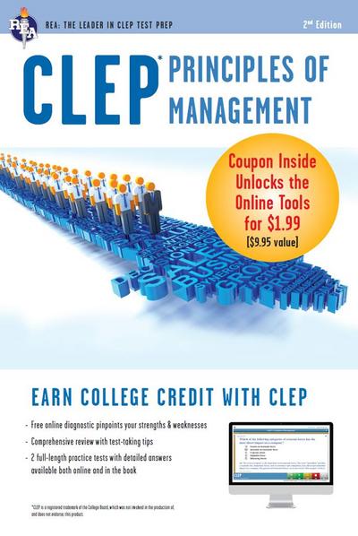 CLEP® Principles of Management Book + Online