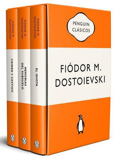 Estuche Dostoievski (Contiene: Crimen Y Castigo; Memorias del Subsuelo; El Idiota) Ediciã3n Icã3nica / Dostoevsky Box Set (Includes: Crime and Punishment)