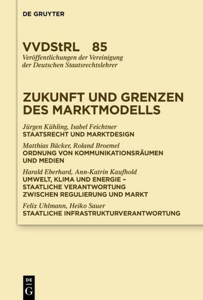 Zukunft und Grenzen des Marktmodells