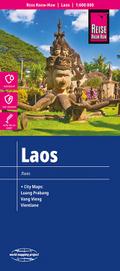 Reise Know-How Landkarte Laos