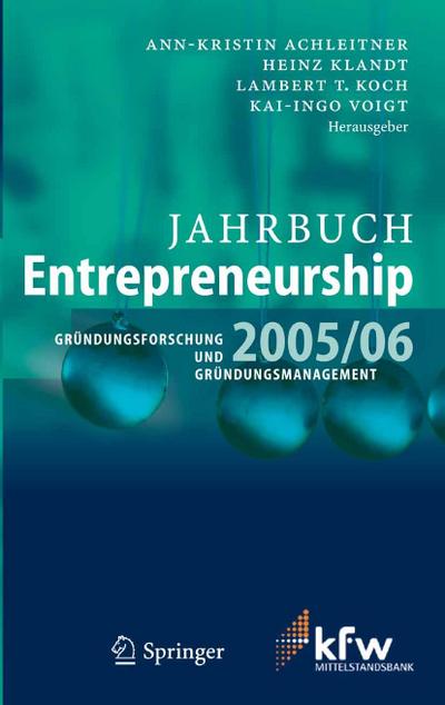 Jahrbuch Entrepreneurship 2005/06