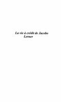 Vie a credit de jacobo lerner traduit de l’espagnol