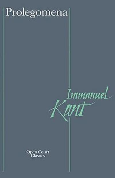 Prolegomena