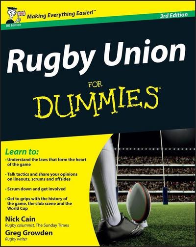 Rugby Union For Dummies, 3rd UK Edition