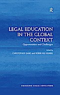 Legal Education in the Global Context