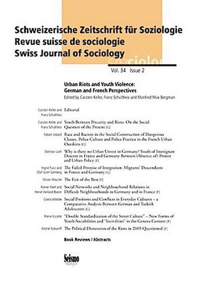 Schweizerische Zeitschrift für Soziologie