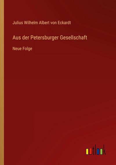 Aus der Petersburger Gesellschaft