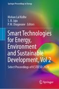 Smart Technologies for Energy, Environment and Sustainable Development, Vol 2