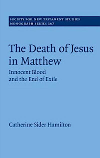 Death of Jesus in Matthew